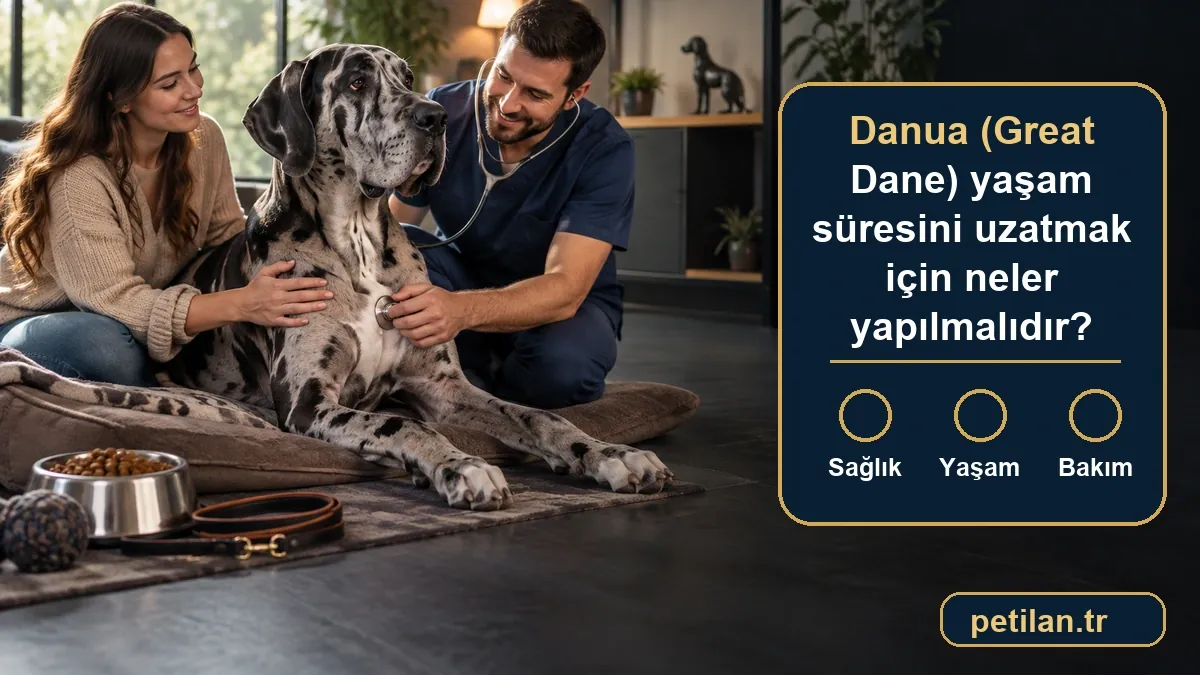 Danua (Great Dane) yaşam süresini uzatmak için neler yapılmalıdır?