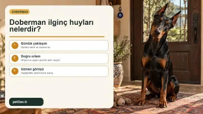 Doberman ilginç huyları nelerdir?