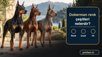 Doberman renk çeşitleri nelerdir?