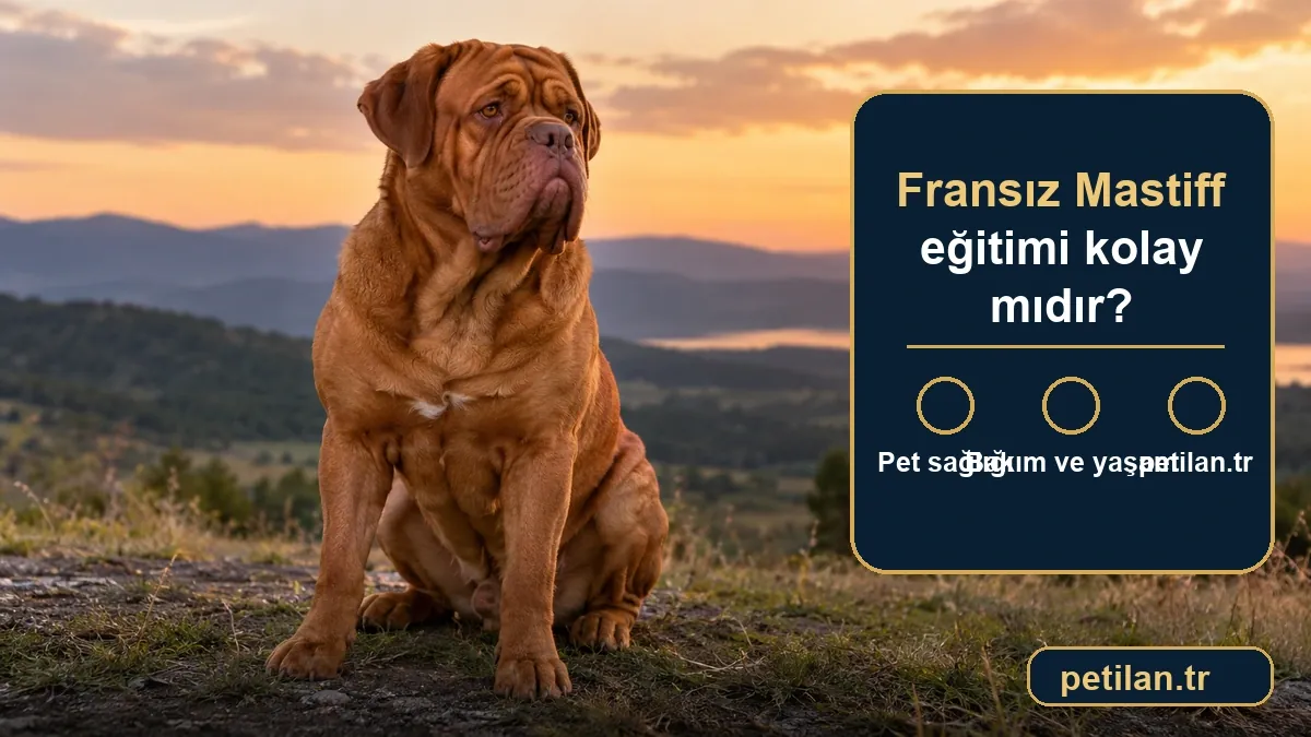 Fransız Mastiff eğitimi kolay mıdır?