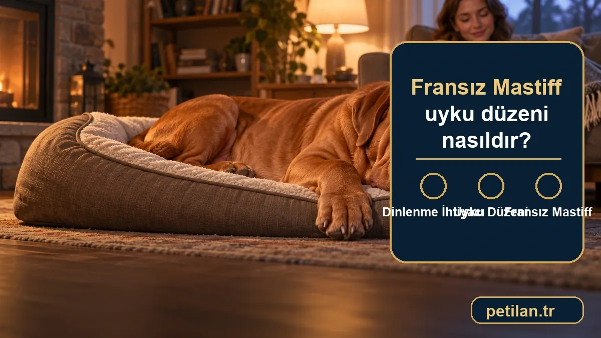 Fransız Mastiff uyku düzeni nasıldır?