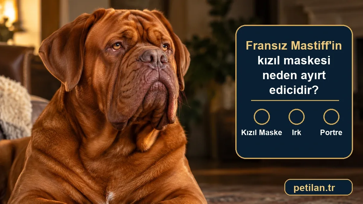 Fransız Mastiff'in kızıl maskesi neden ayırt edicidir?