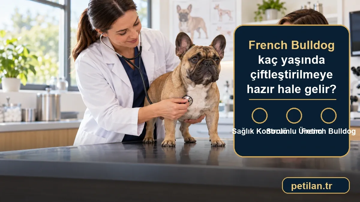 French Bulldog kaç yaşında çiftleştirilmeye hazır hale gelir?