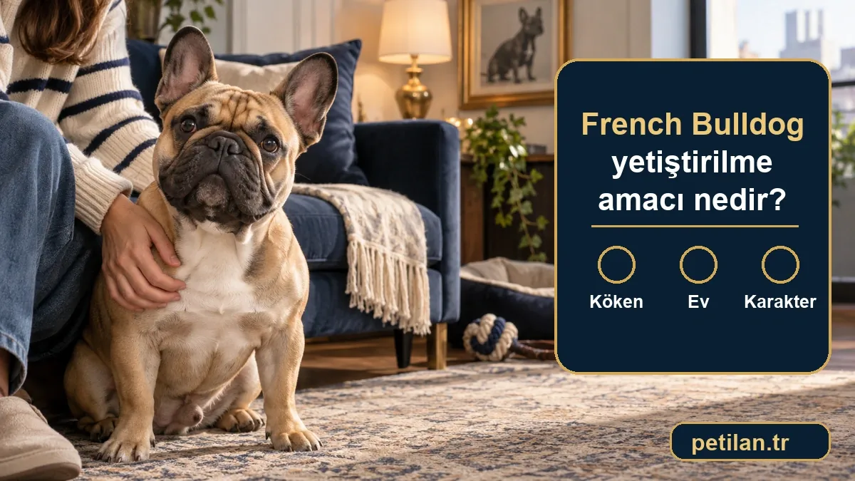 French Bulldog yetiştirilme amacı nedir?