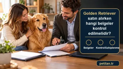 Golden Retriever satın alırken hangi belgeler kontrol edilmelidir?