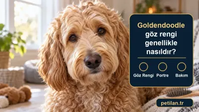 Goldendoodle göz rengi genellikle nasıldır?