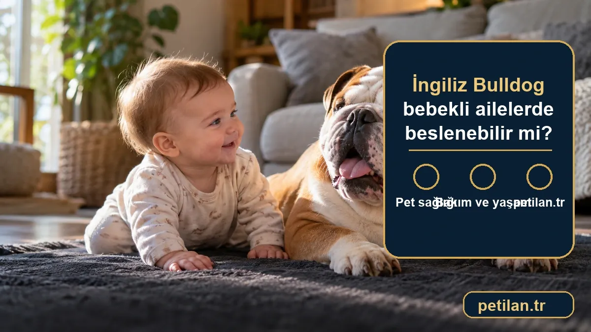 İngiliz Bulldog bebekli ailelerde beslenebilir mi?