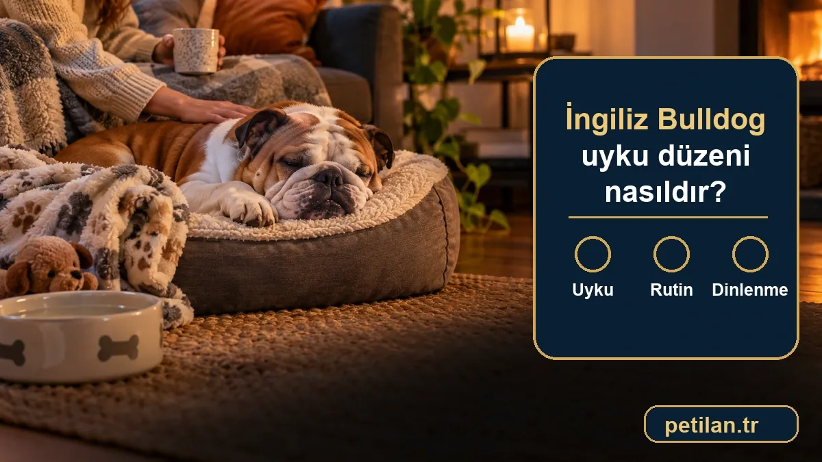 İngiliz Bulldog uyku düzeni nasıldır?
