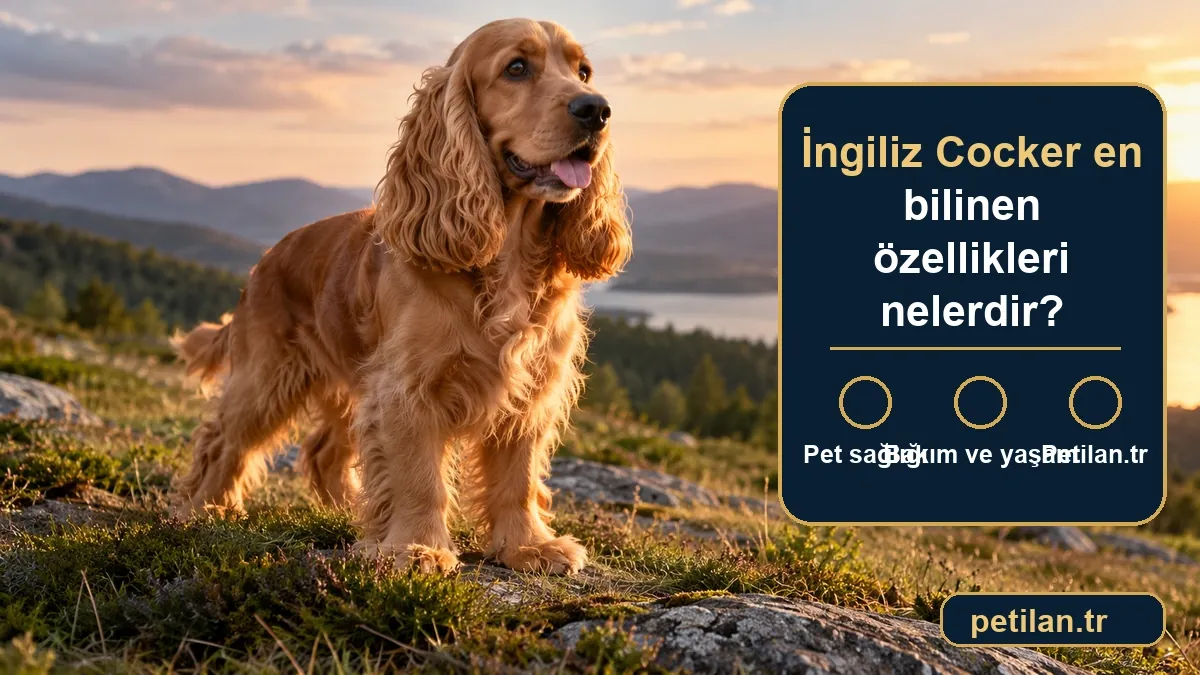 İngiliz Cocker en bilinen özellikleri nelerdir?