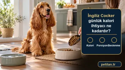 İngiliz Cocker günlük kalori ihtiyacı ne kadardır?