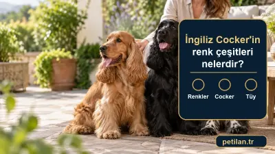 İngiliz Cocker'in renk çeşitleri nelerdir?