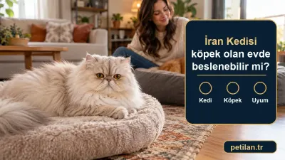 İran Kedisi köpek olan evde beslenebilir mi?
