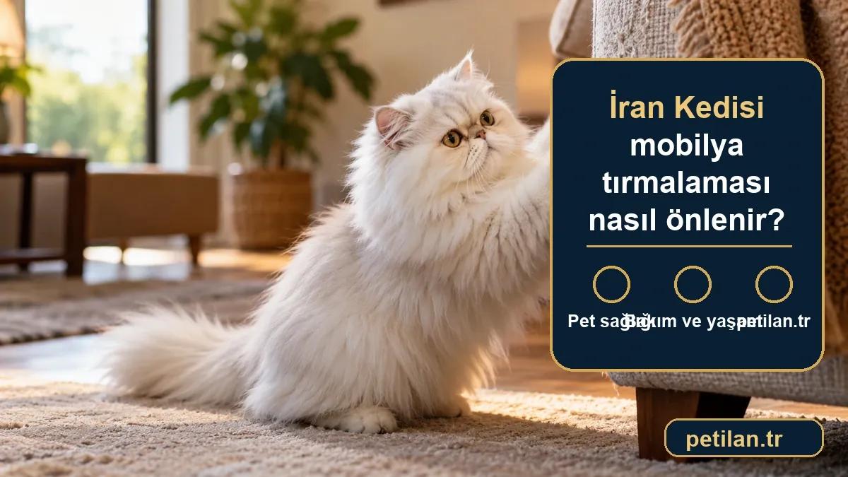 İran Kedisi mobilya tırmalaması nasıl önlenir?