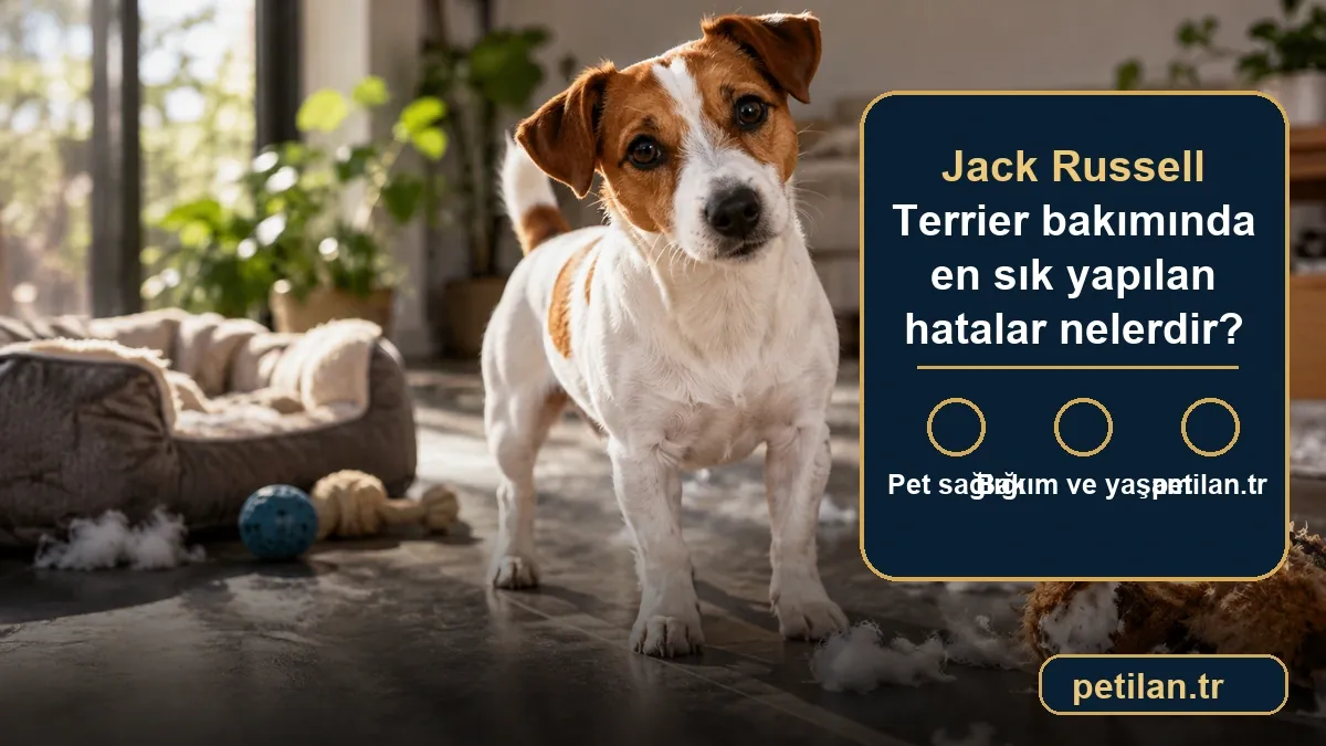 Jack Russell Terrier bakımında en sık yapılan hatalar nelerdir?