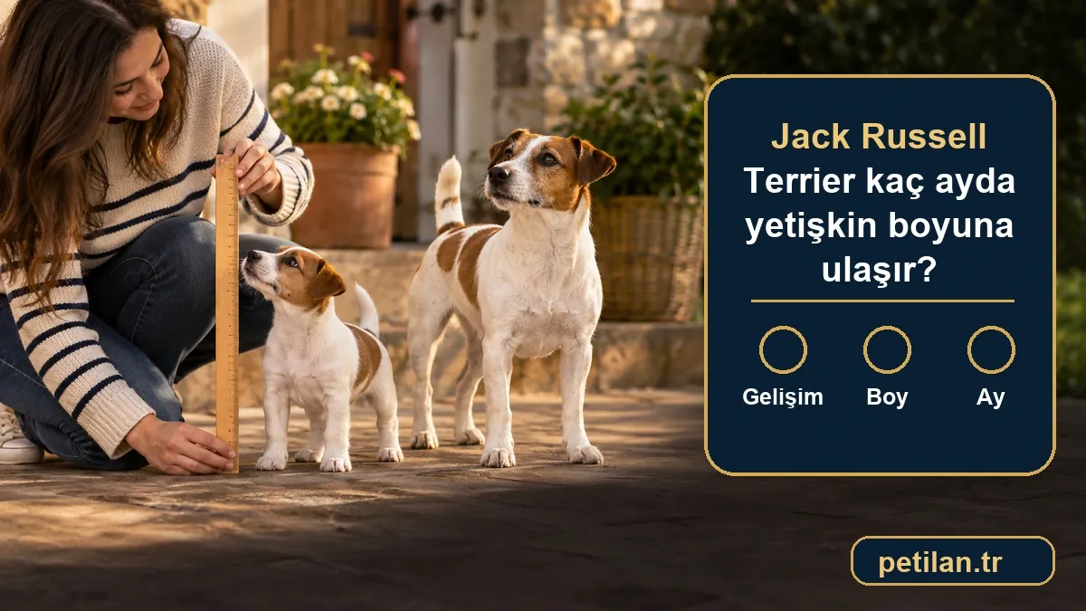 Jack Russell Terrier kaç ayda yetişkin boyuna ulaşır?
