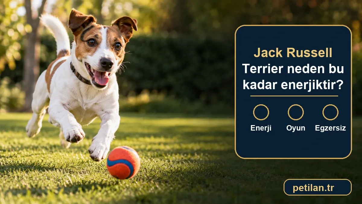 Jack Russell Terrier neden bu kadar enerjiktir?