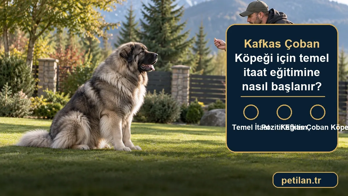 Kafkas Çoban Köpeği için temel itaat eğitimine nasıl başlanır?