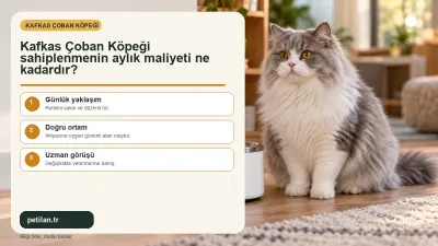 Kafkas Çoban Köpeği sahiplenmenin aylık maliyeti ne kadardır?