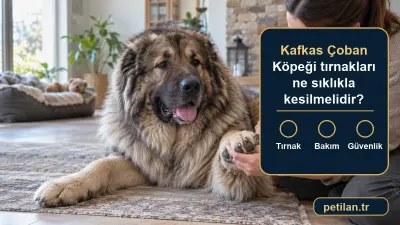 Kafkas Çoban Köpeği tırnakları ne sıklıkla kesilmelidir?