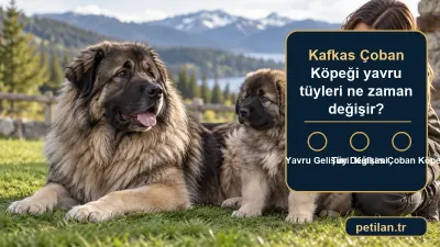 Kafkas Çoban Köpeği yavru tüyleri ne zaman değişir?