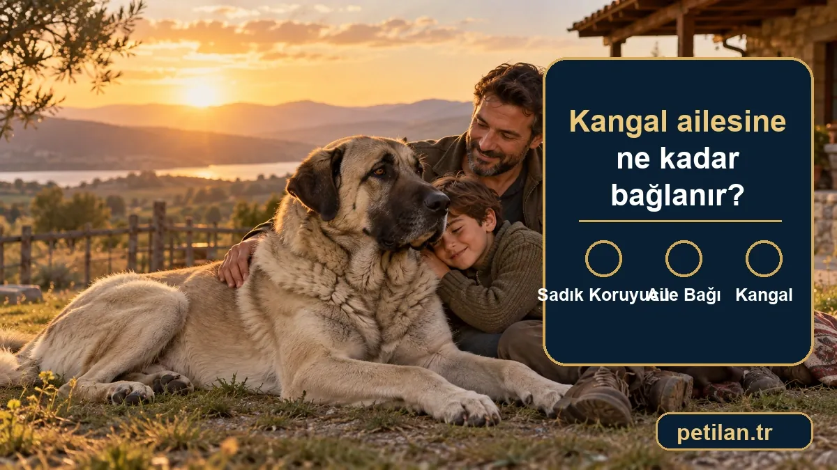 Kangal ailesine ne kadar bağlanır?