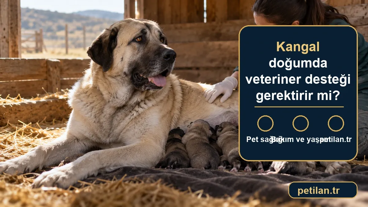 Kangal doğumda veteriner desteği gerektirir mi?