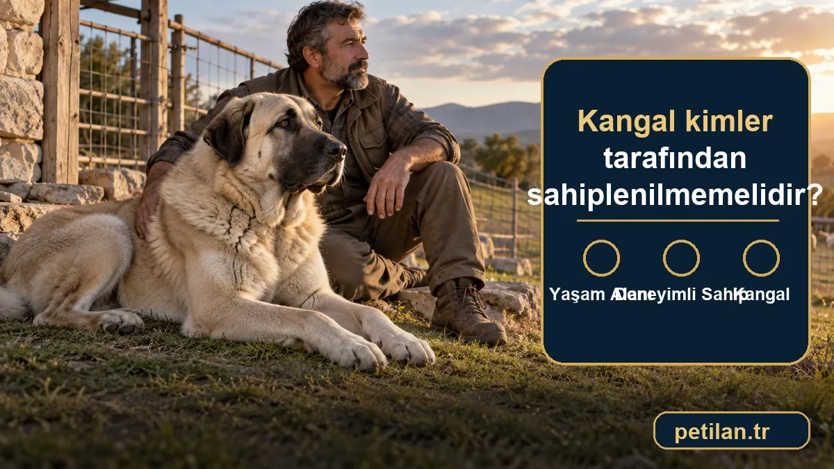 Kangal kimler tarafından sahiplenilmemelidir?