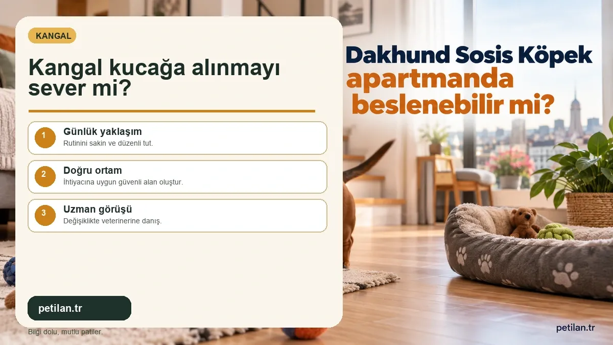 Kangal kucağa alınmayı sever mi?