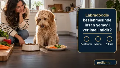 Labradoodle beslenmesinde insan yemeği verilmeli midir?