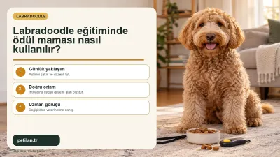 Labradoodle eğitiminde ödül maması nasıl kullanılır?