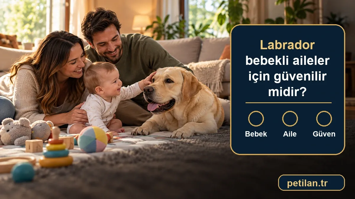 Labrador bebekli aileler için güvenilir midir?