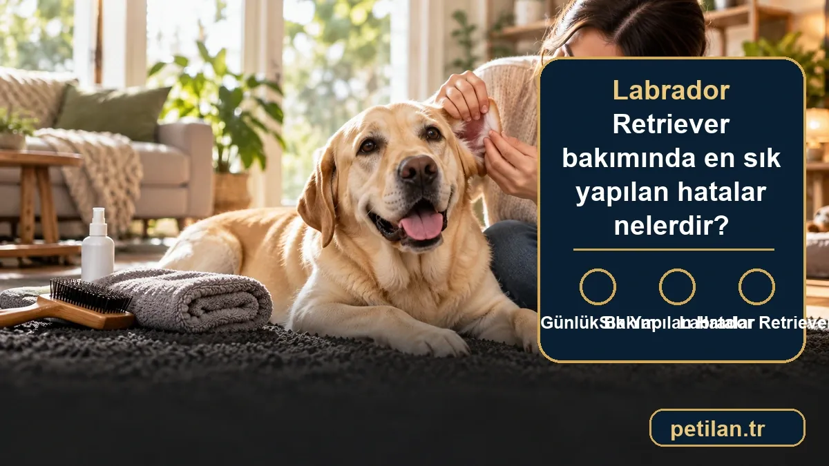 Labrador Retriever bakımında en sık yapılan hatalar nelerdir?