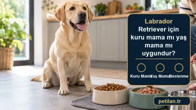 Labrador Retriever için kuru mama mı yaş mama mı uygundur?