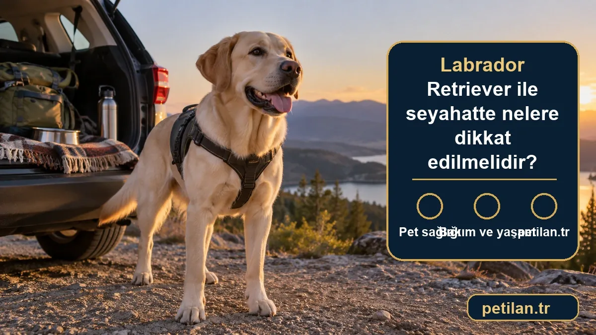 Labrador Retriever ile seyahatte nelere dikkat edilmelidir?