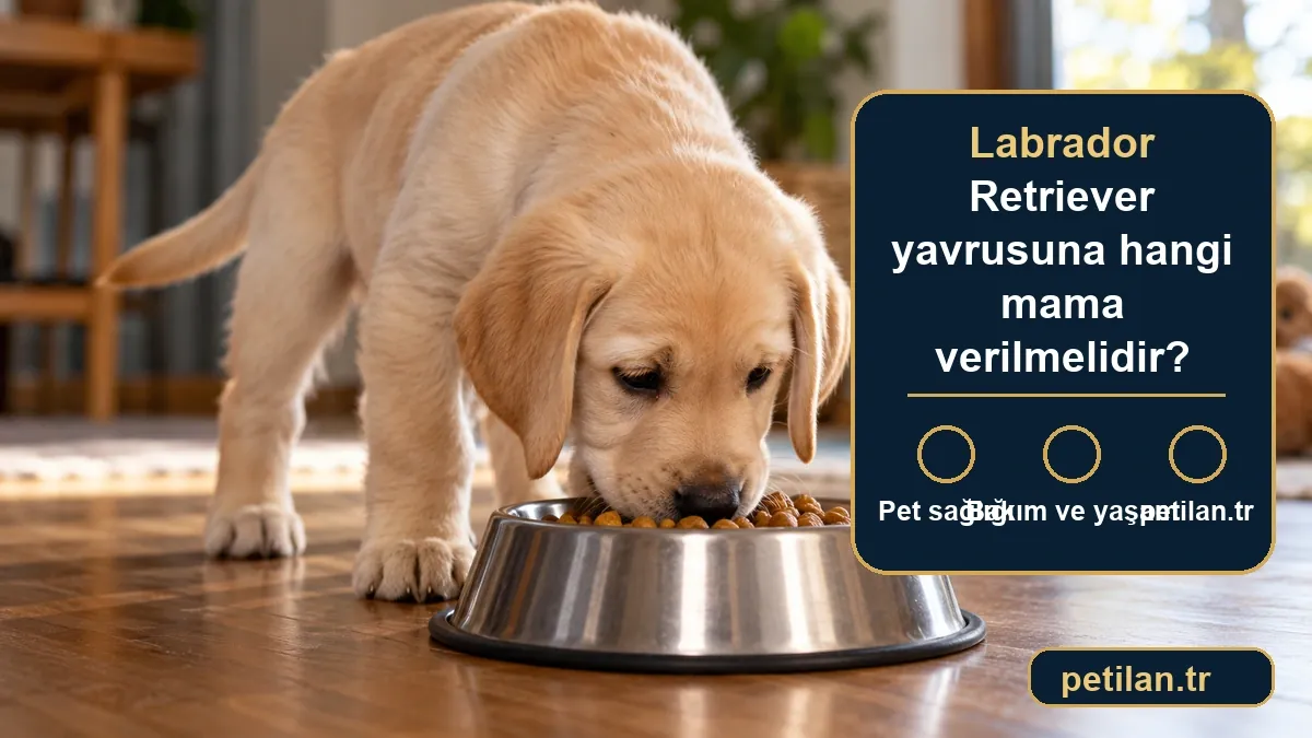 Labrador Retriever yavrusuna hangi mama verilmelidir?