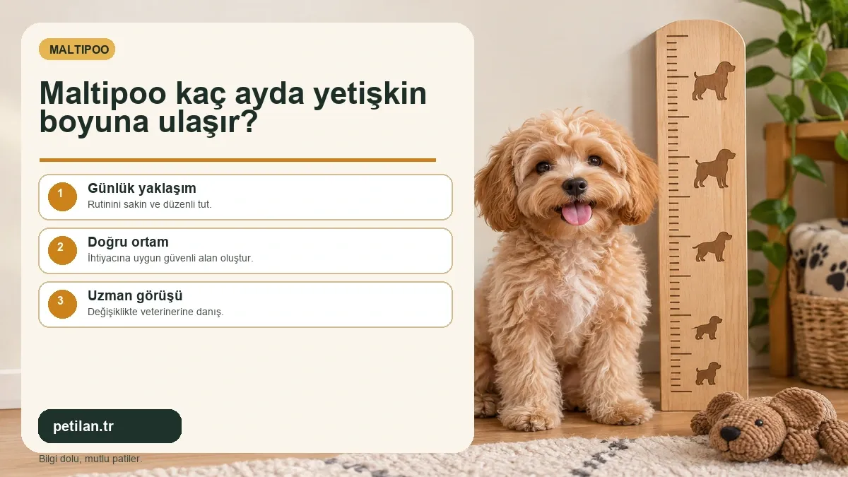 Maltipoo kaç ayda yetişkin boyuna ulaşır?