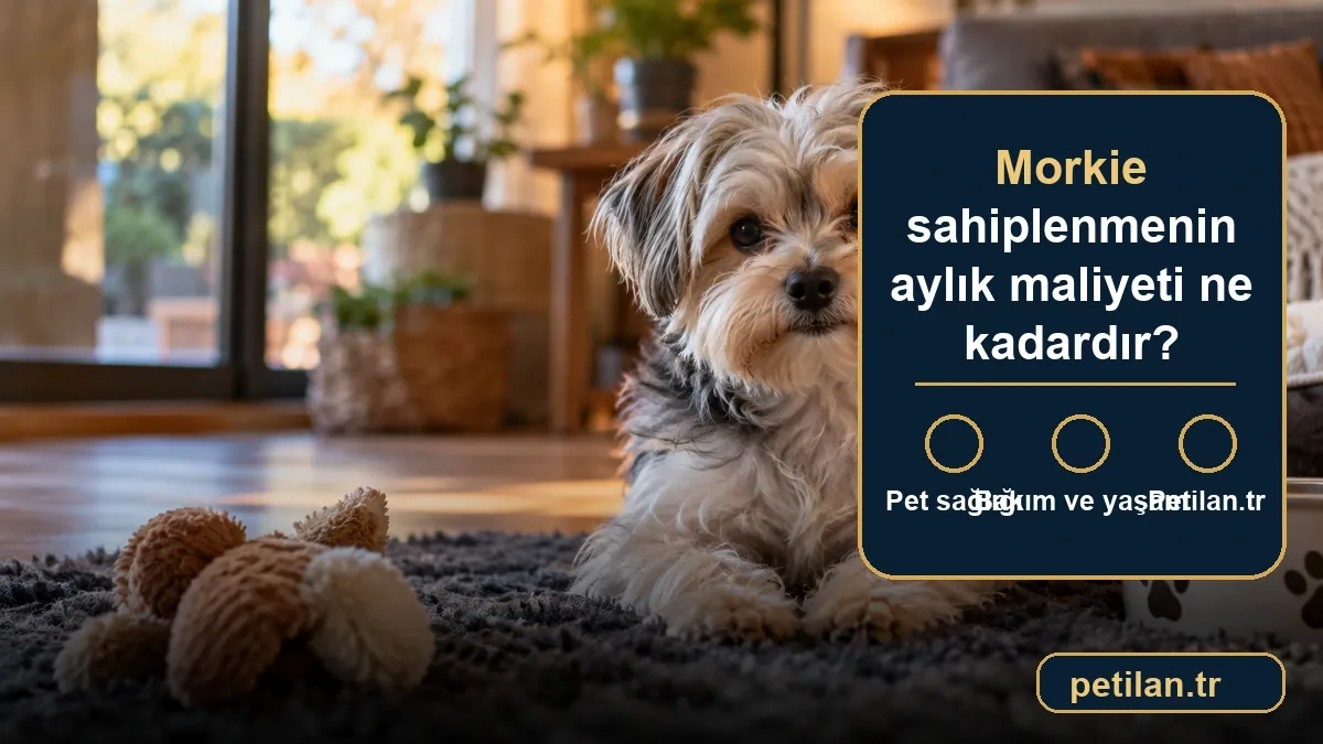 Morkie sahiplenmenin aylık maliyeti ne kadardır?