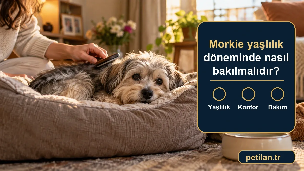 Morkie yaşlılık döneminde nasıl bakılmalıdır?
