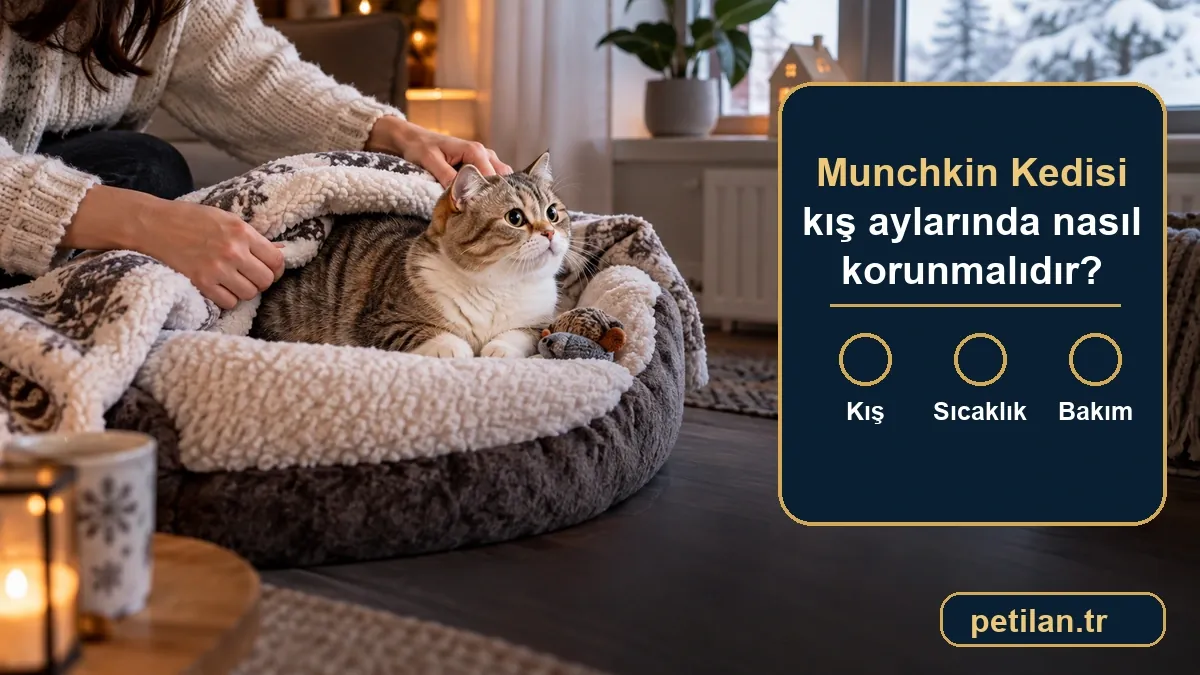 Munchkin Kedisi kış aylarında nasıl korunmalıdır?