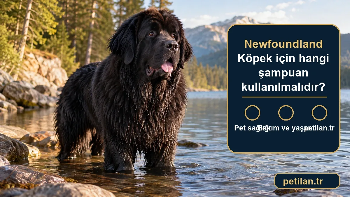 Newfoundland Köpek için hangi şampuan kullanılmalıdır?