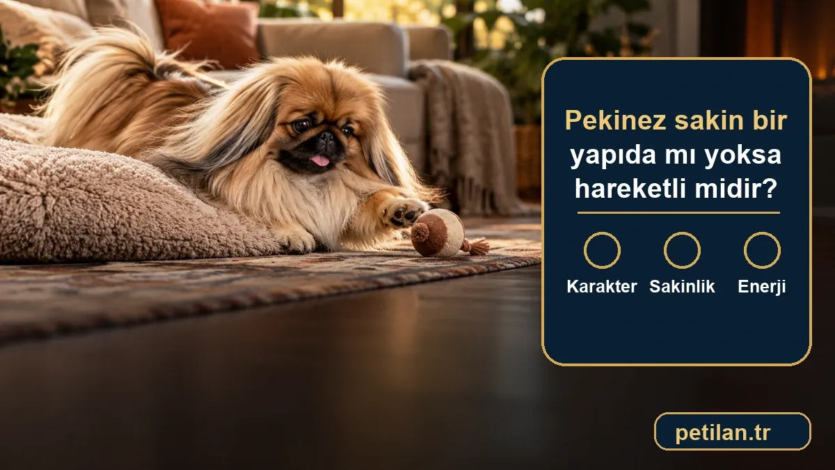 Pekinez sakin bir yapıda mı yoksa hareketli midir?