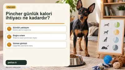 Pincher günlük kalori ihtiyacı ne kadardır?