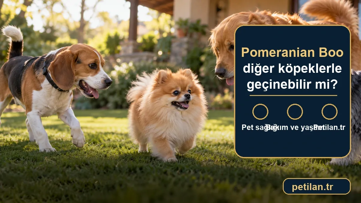Pomeranian Boo diğer köpeklerle geçinebilir mi?