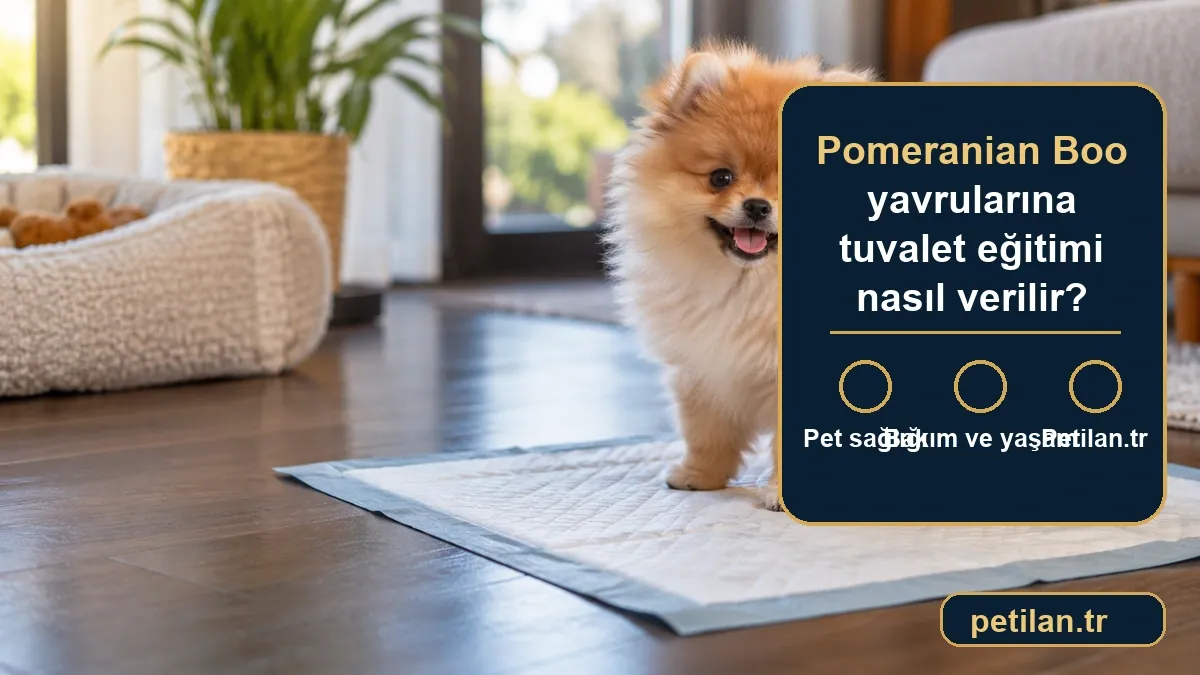 Pomeranian Boo yavrularına tuvalet eğitimi nasıl verilir?
