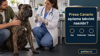 Presa Canario aşılama takvimi nasıldır?