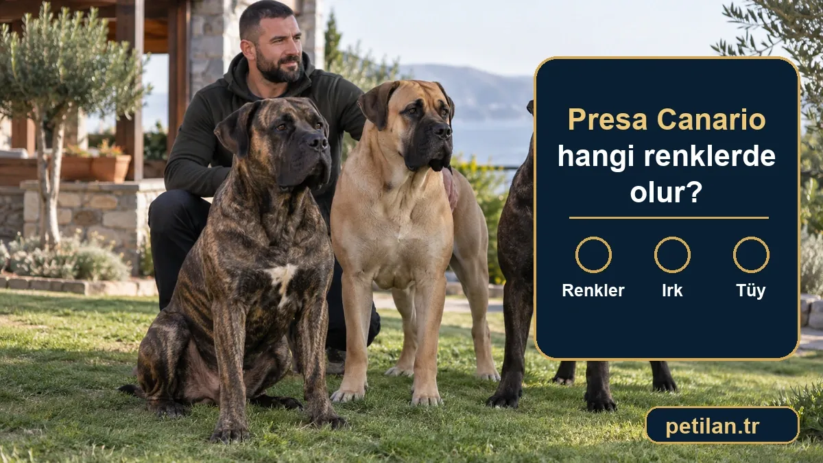 Presa Canario hangi renklerde olur?