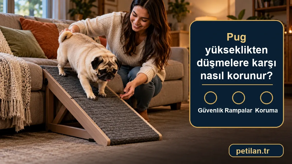 Pug yükseklikten düşmelere karşı nasıl korunur?
