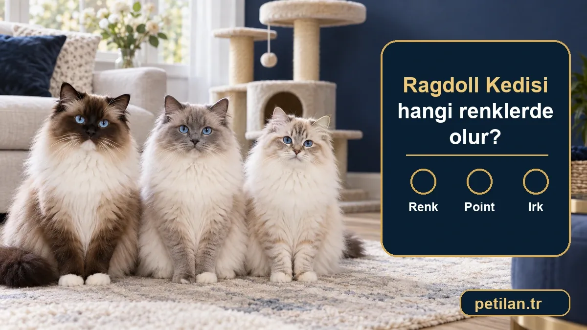 Ragdoll Kedisi hangi renklerde olur?