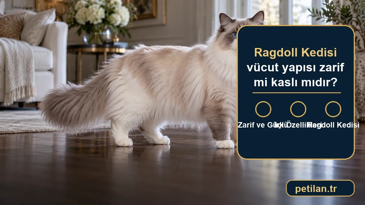 Ragdoll Kedisi vücut yapısı zarif mi kaslı mıdır?