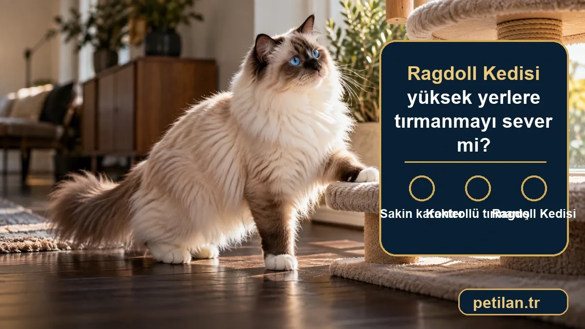 Ragdoll Kedisi yüksek yerlere tırmanmayı sever mi?